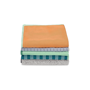 Full Circle Renew Recycled Microfiber Essential Cloths 5-Pack