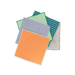 Full Circle Renew Recycled Microfiber Essential Cloths 5-Pack
