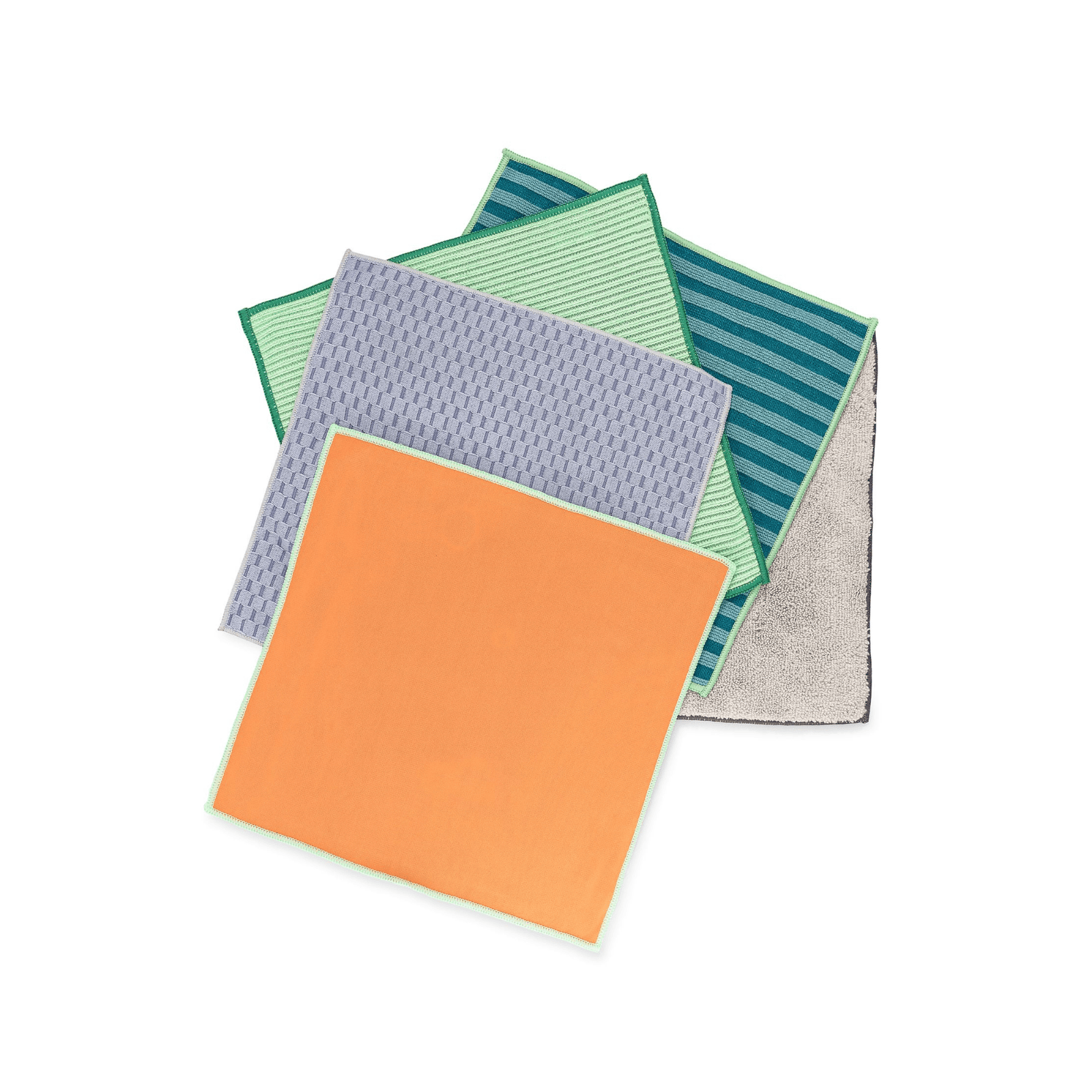 Full Circle Renew Recycled Microfiber Essential Cloths 5-Pack