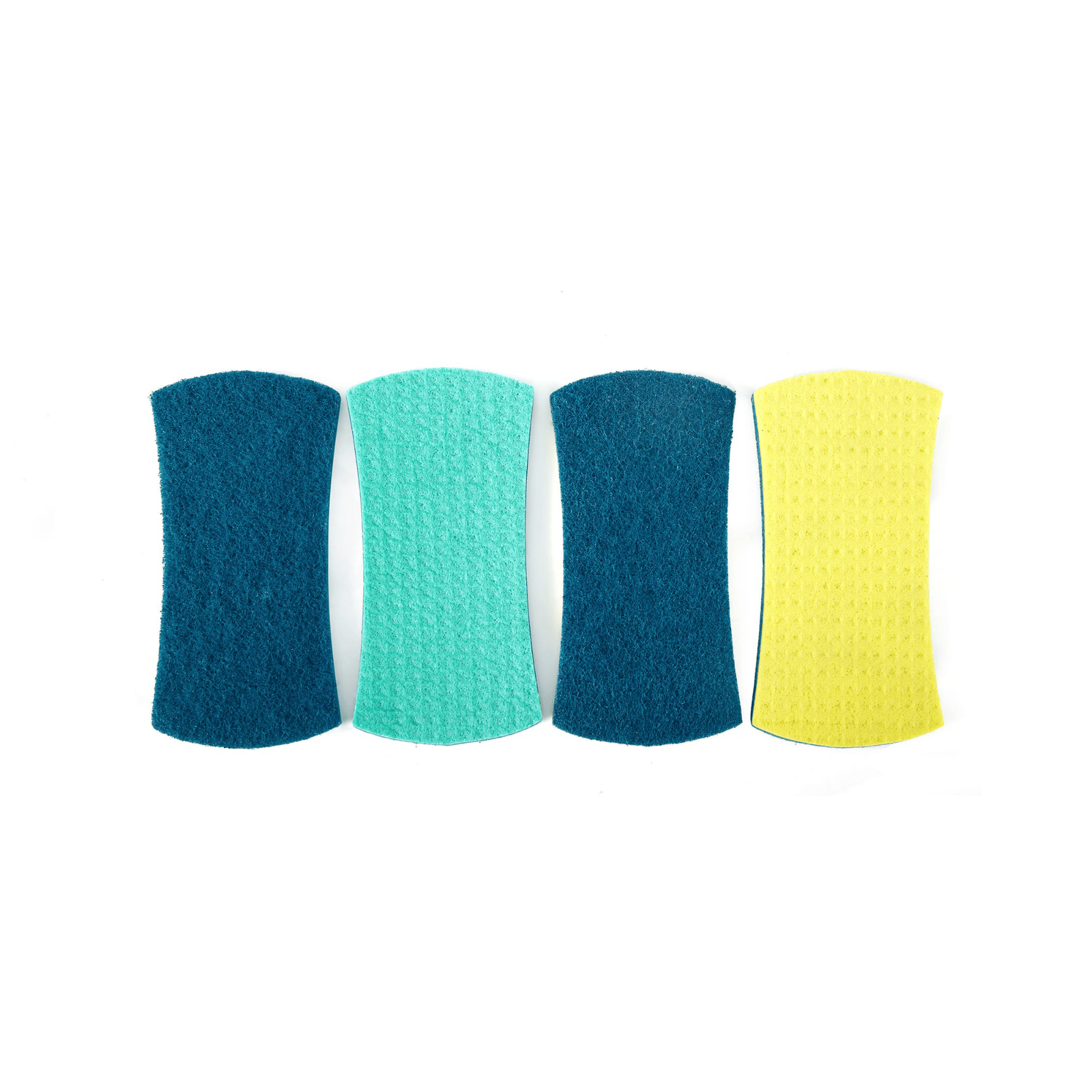 Full Circle Stretch Recycled Counter Scrubbers Set of 4