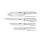 Furi Pro Stone Snow Terrazzo Knife Block Set 5-Piece