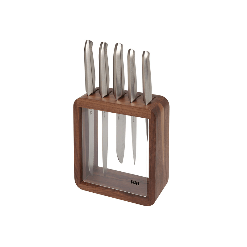 Furi Pro Vault Knife Block Set 6-Piece