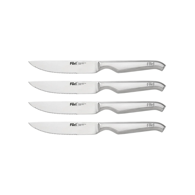 Furi Serrated Steak Knives Set 4 Piece