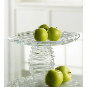 Galway Crystal Atlantic Footed Platter 35cm