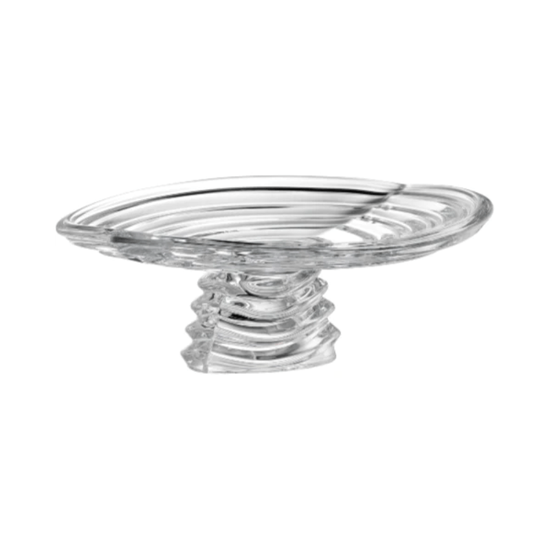 Galway Crystal Atlantic Footed Platter 35cm