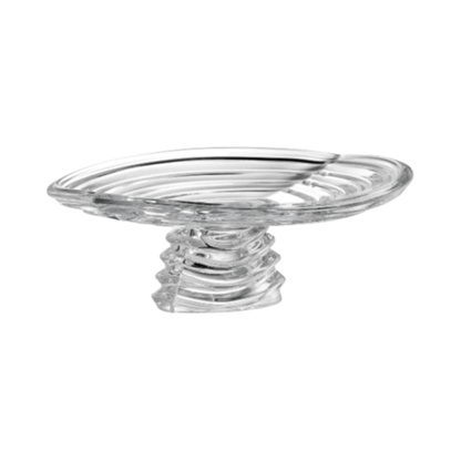 Galway Crystal Atlantic Footed Platter 35cm