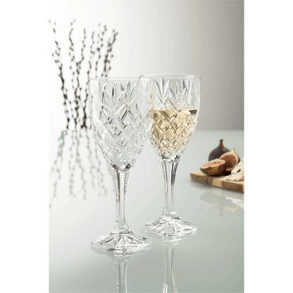 Galway Crystal Renmore Goblet Set of 4 The Homestore Auckland