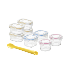 Glasslock Baby Food Container 9-Piece Set