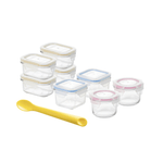 Glasslock Baby Food Container 9-Piece Set