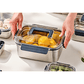Glasslock ChefTopf Stainless Steel Airtight Food Storage Container 480ml