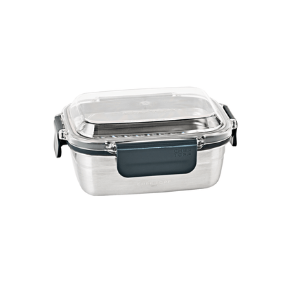 Glasslock ChefTopf Stainless Steel Airtight Food Storage Container 480ml