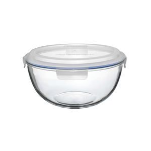 Glasslock Classic Tempered Glass Mixing Bowl 6000ml