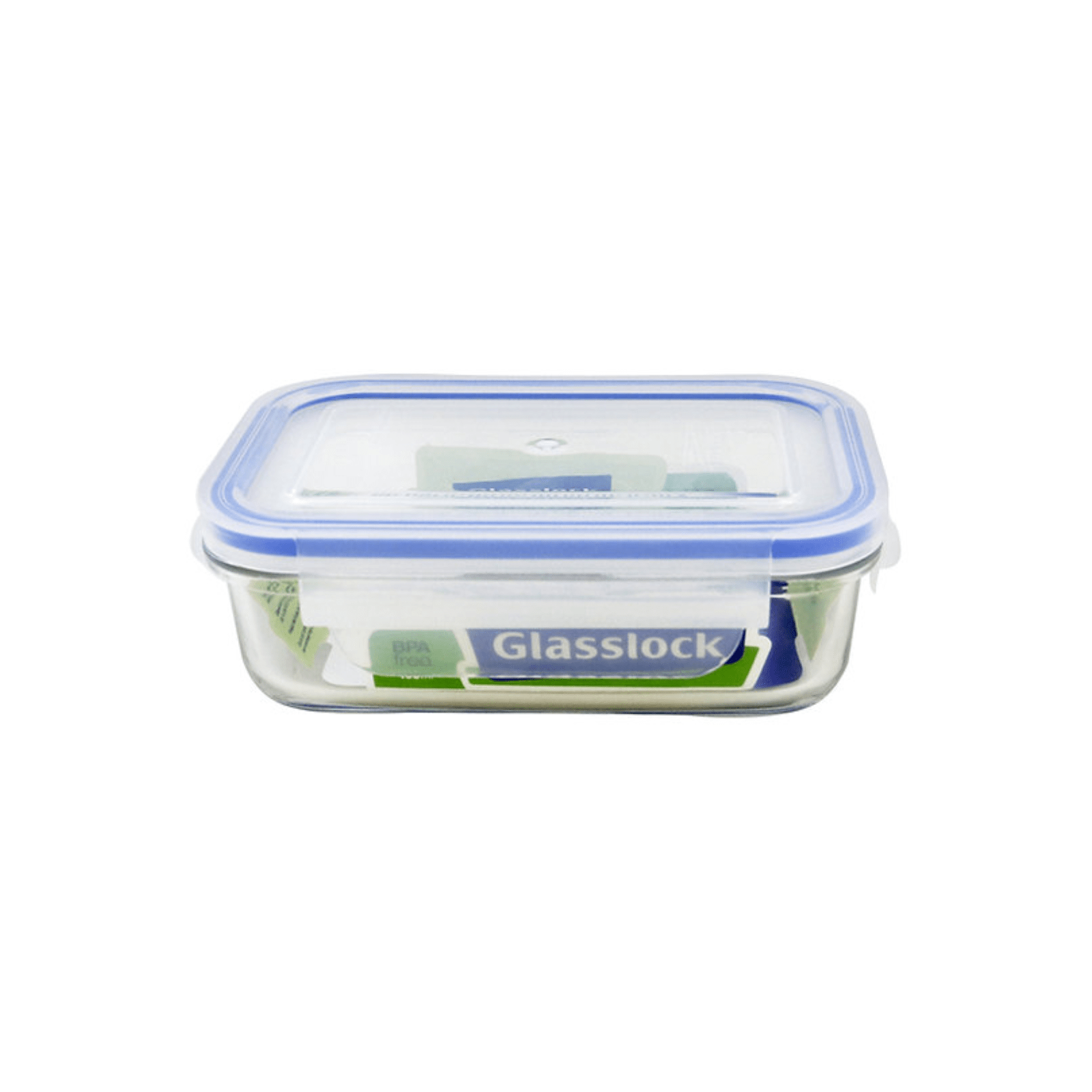 Glasslock Classic Tempered Glass Rectangle Container 400ml