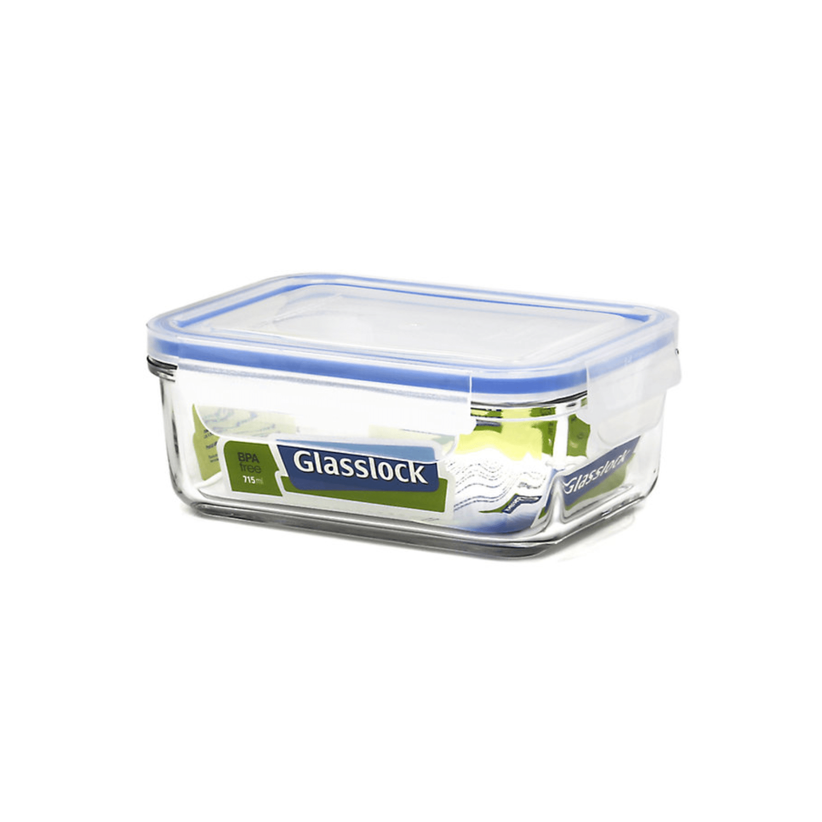 Glass Rectangular Stock Containers Glasslock Classic Tempered Glass Rectangle Container 710ml