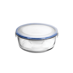 Glasslock Classic Tempered Glass Round Container 2000ml