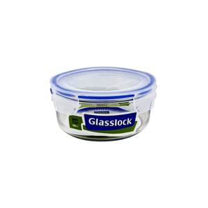 Glasslock Classic Tempered Glass Round Container 920ml