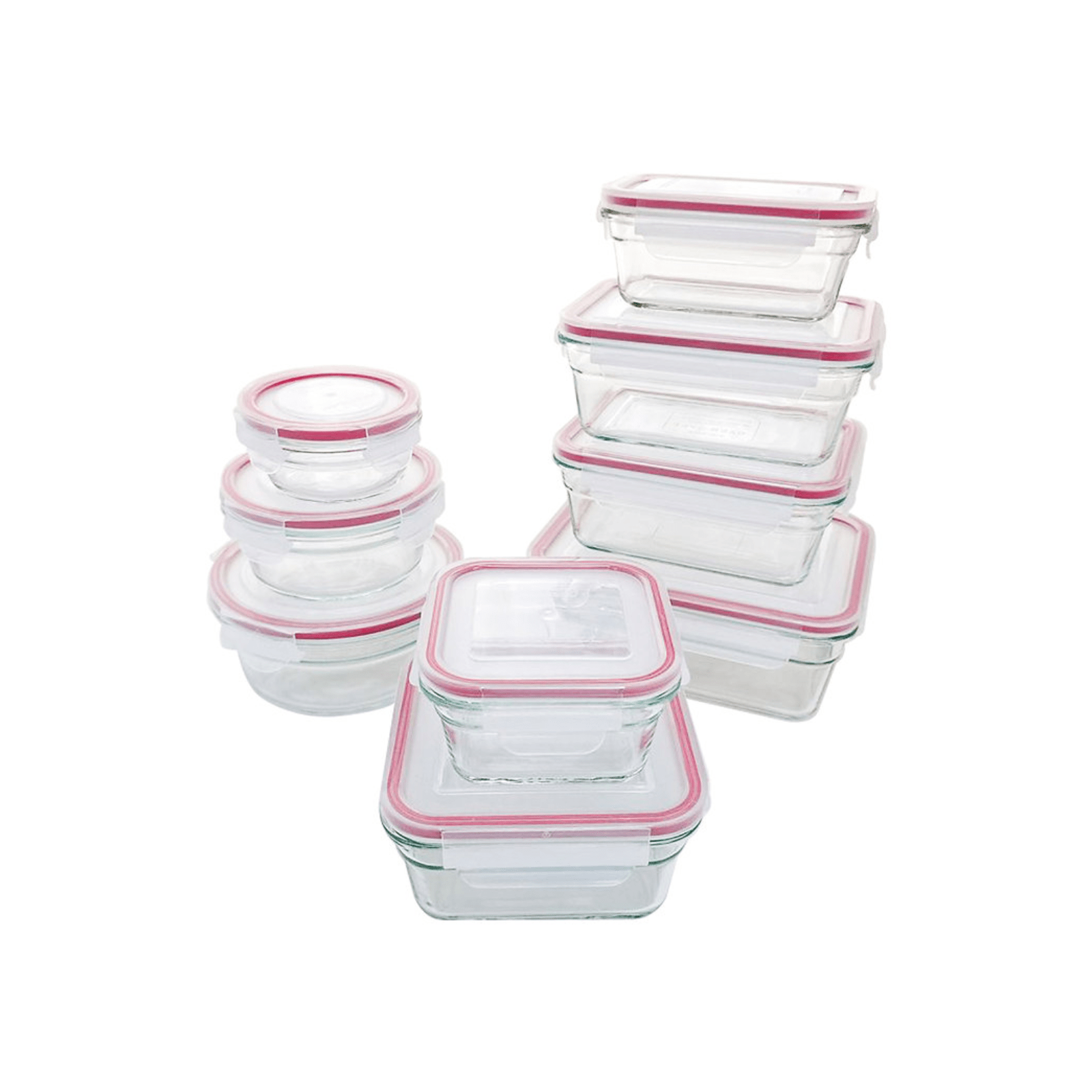 Glasslock Oven Safe Glass Container 9-Piece Set