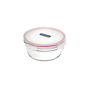 Glasslock Oven Safe Glass Round Container 450ml