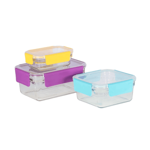 Glasslock Premium Oven Safe Container 3-Piece Set