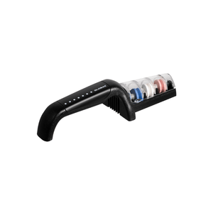 GLOBAL 3-Stage Ceramic Water Sharpener Black