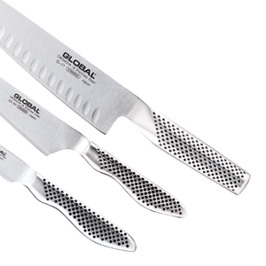 GLOBAL Classic Fluted Knife Set 3-Piece