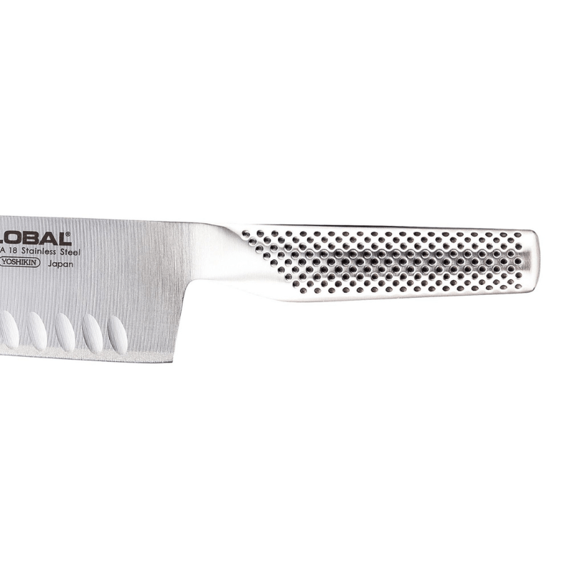 GLOBAL Classic Vegetable Knife 18cm Fluted (G-81)