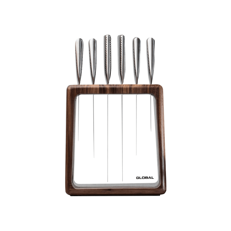 GLOBAL Hashira Knife Block Set 7-Piece