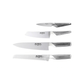 GLOBAL Hashira Walnut Knife Block Set 5-Piece