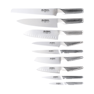 GLOBAL Ikasu Knife Block Set 10-Piece