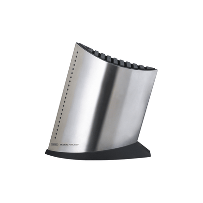 GLOBAL Ship Shape Stainless Steel Knife Block