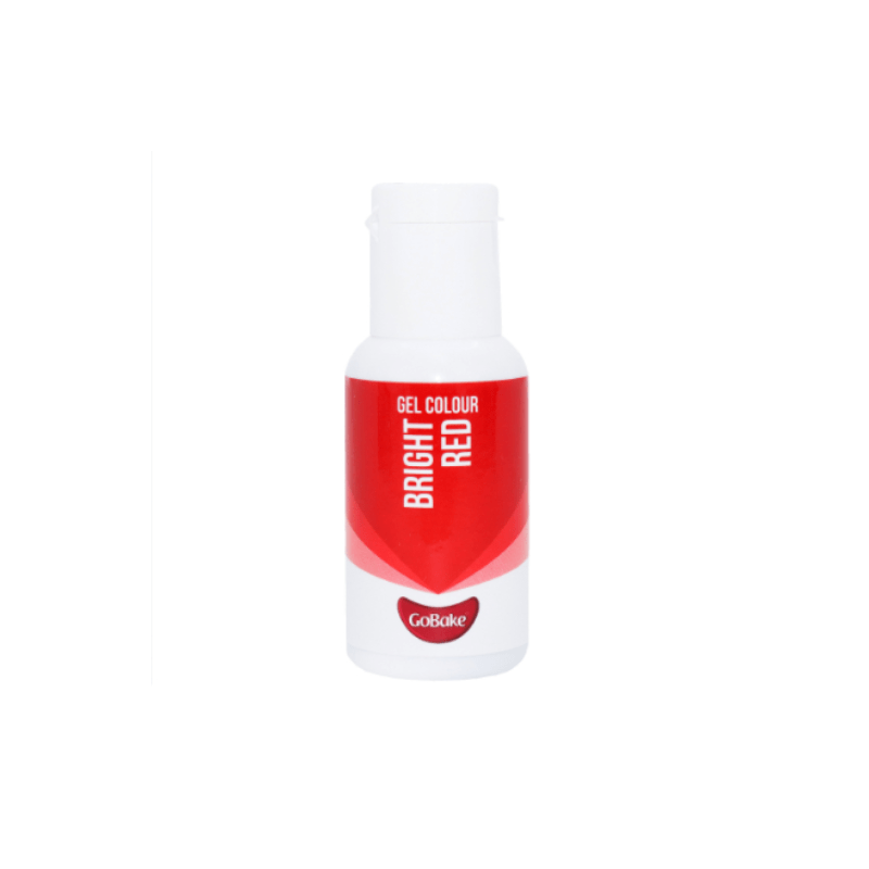 GoBake Gel Colour Bright Red 21g