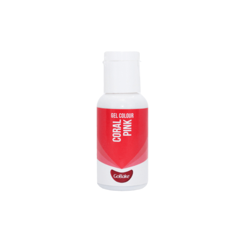 GoBake Gel Colour Coral Pink 21g