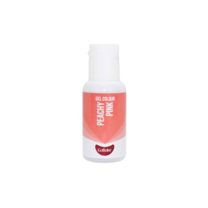 GoBake Gel Colour Peachy Pink 21g