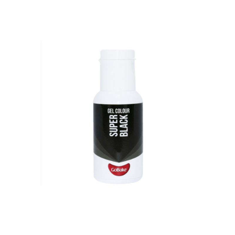 GoBake Gel Colour Super Black 21g