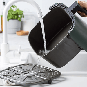 GreenPan Bistro Air Fryer 7.2L Pine Green Basket