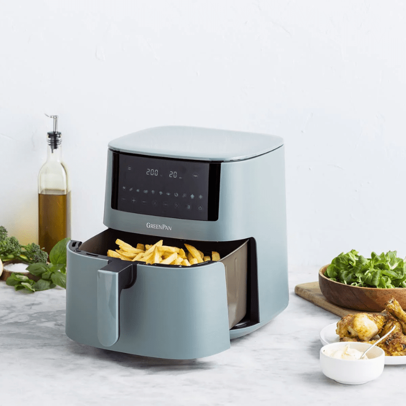 GreenPan Bistro Airfryer 7.2L Smokey Blue