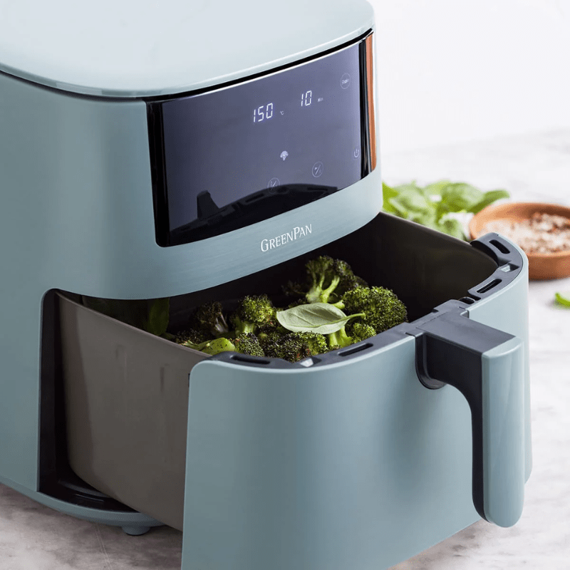 GreenPan Bistro Airfryer 7.2L Smokey Blue