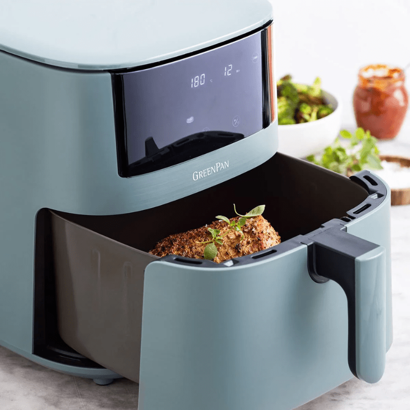 GreenPan Bistro Airfryer 7.2L Smokey Blue