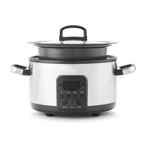 GreenPan Bistro Slow Cooker 3.7L Stainless Steel
