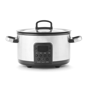 GreenPan Bistro Slow Cooker 3.7L Stainless Steel