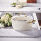 GreenPan Padova Non-Stick Casserole 24cm Cream