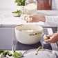 GreenPan Padova Non-Stick Casserole 24cm Cream