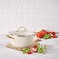 GreenPan Padova Non-Stick Casserole 24cm Cream