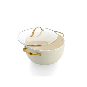 GreenPan Padova Non-Stick Casserole 24cm Cream