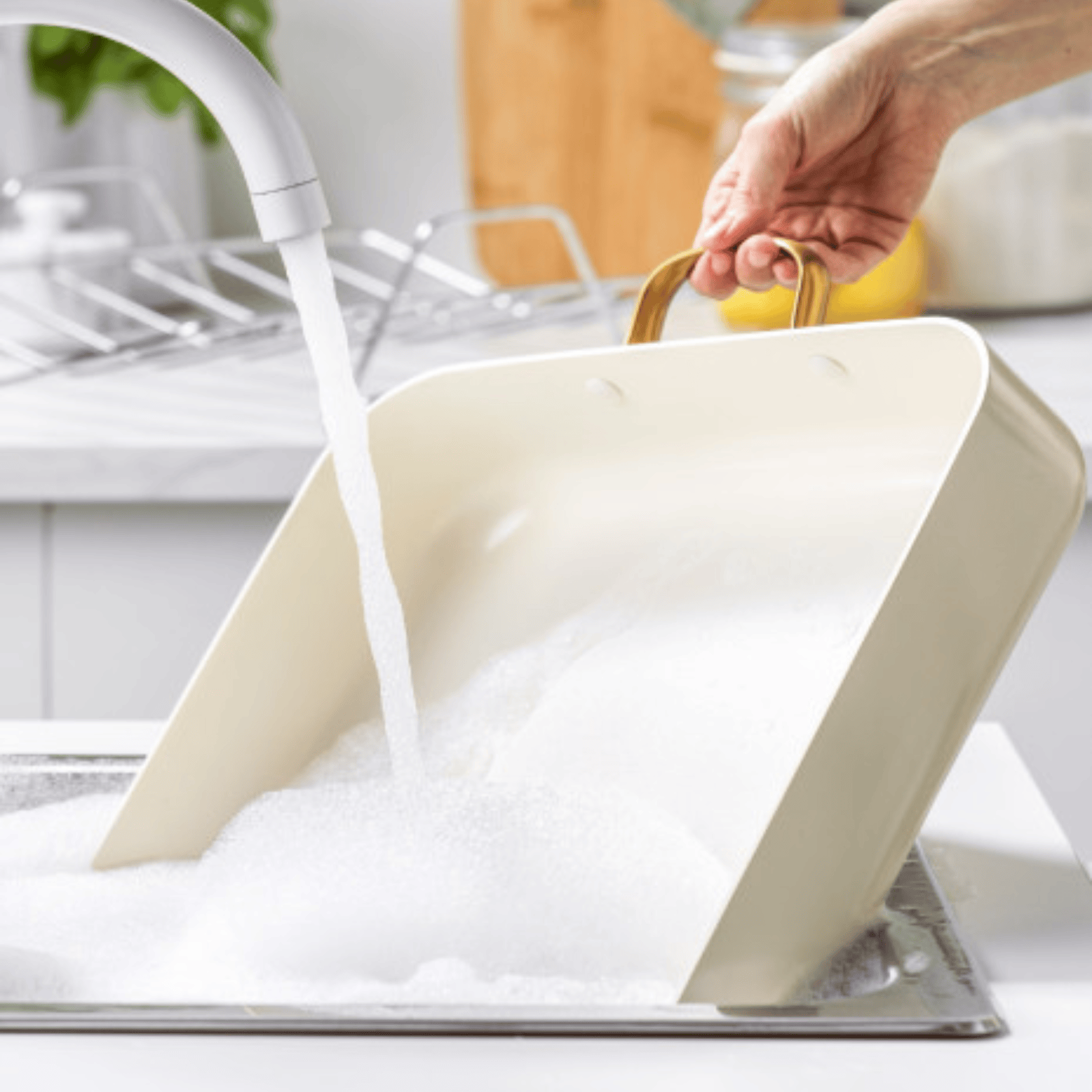 GreenPan Padova Non-Stick Roasting Pan 35cm x 25cm Cream