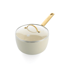 GreenPan Padova Non-Stick Saucepan 18cm Cream