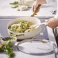 GreenPan Padova Non-Stick Saute Pan 28cm Cream