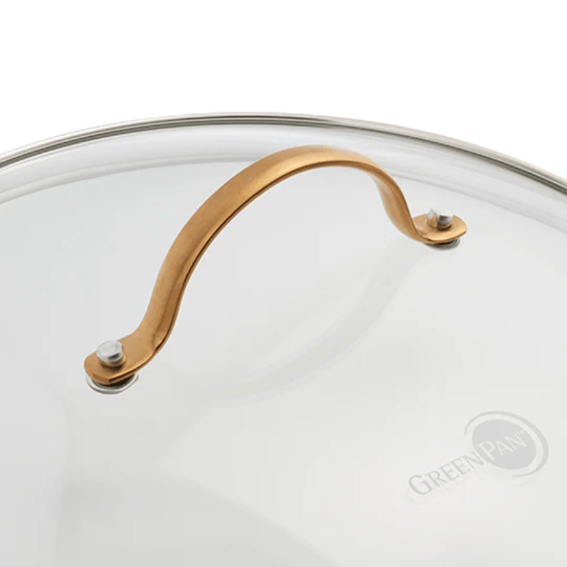 GreenPan Padova Non-Stick Wok 28cm Smokey Sky Blue