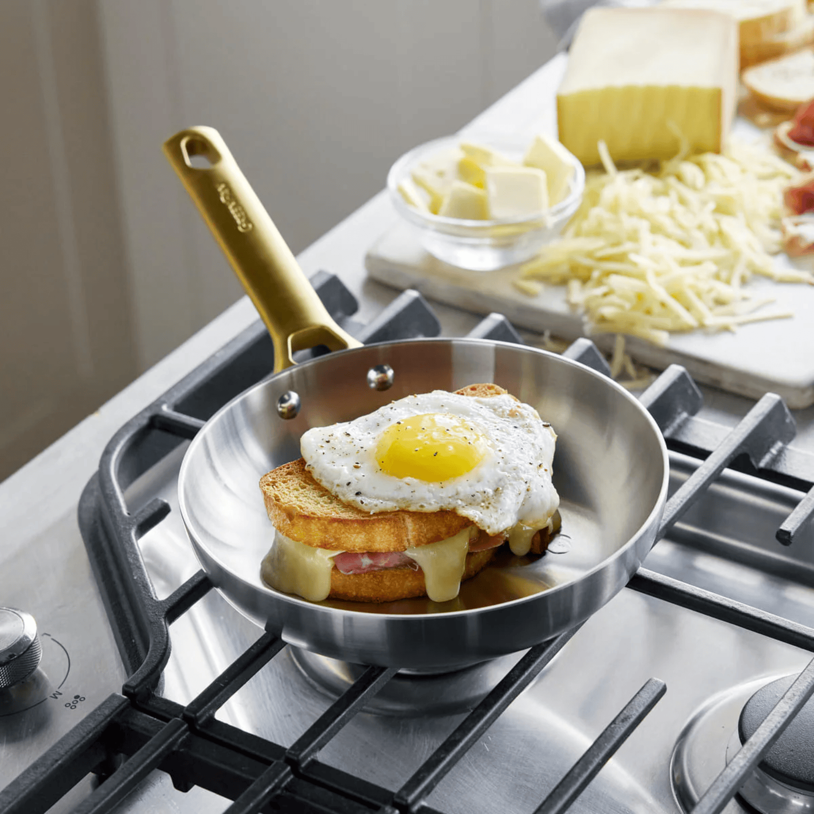 GreenPan Padova Stainless Steel Frying Pan 20cm