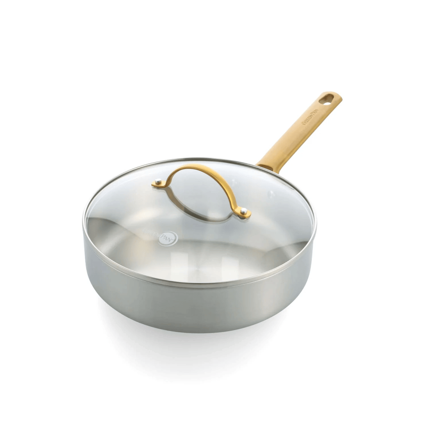 GreenPan Padova Stainless Steel Saute Pan 24cm